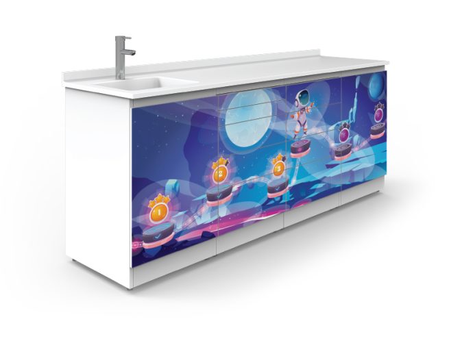 GRUP DENTAL - AZURIT 05 SPECIAL DESIGN CLINICAL BENCH