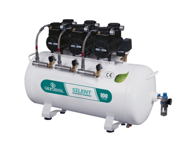 GRUP DENTAL - GP SILENT 100LT 6HP DENTAL COMPRESSOR