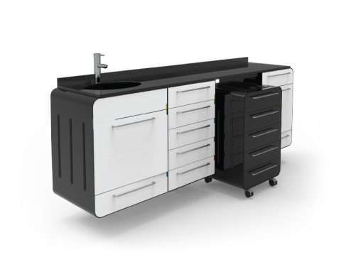 GRUP DENTAL - KUVARS 01 MOBILE CLINICAL CABINET