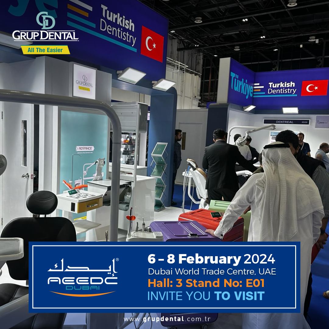 Grup Dental - Fuar Katılımı - AEEDC Dubai 2024